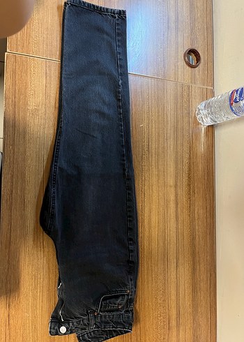 Kadın Siyah Kot Pantolon - Görsel 2