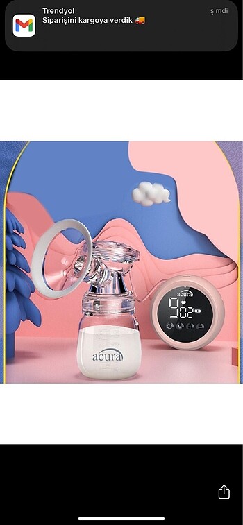 ACURA Şarjlı süt sağım makinesi - Görsel 2