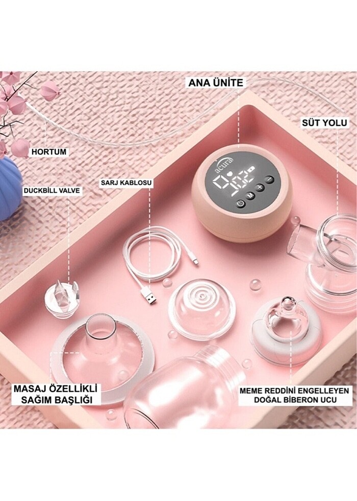 ACURA Şarjlı süt sağım makinesi - Görsel 3