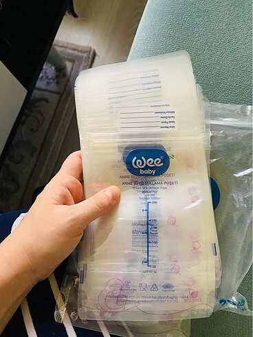 Anne sütü saklama poşeti - Görsel 4