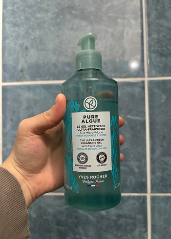 yves rocher pure algue normal ciltler için yüz yıkama jeli