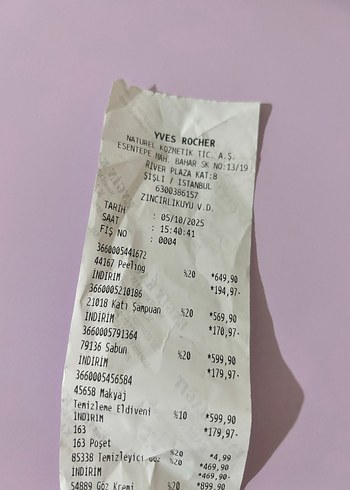  Beden yves rocher pur bleulet gözaltı serumu