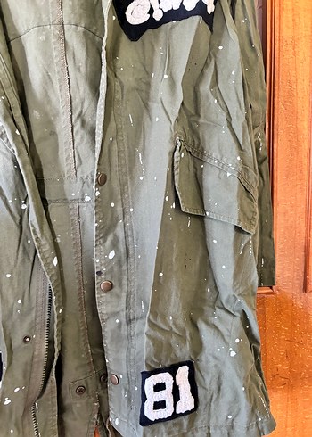 Defacto batik detaylı oversize ceket