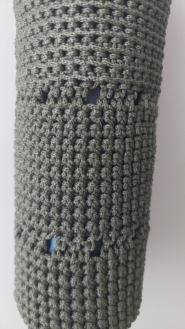 Örgü Termos Kılıfı Askılı - Görsel 2