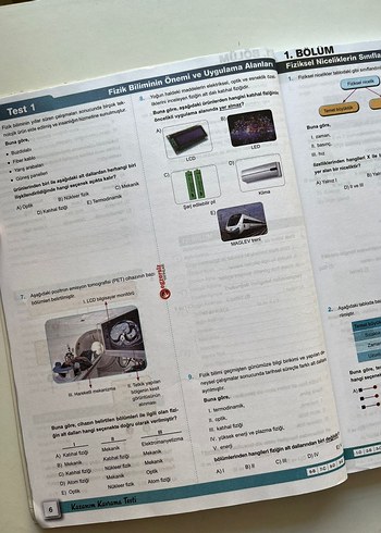  Beden Renk TYT Fizik Soru Bankası - Egzersiz Yayınları