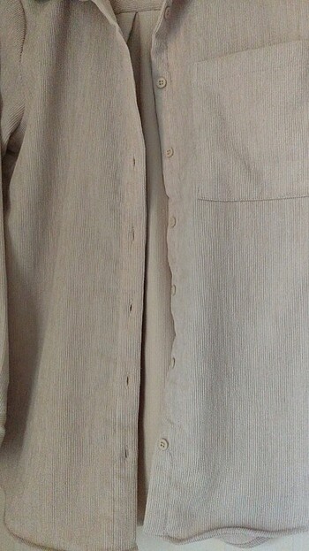 Kaliteli kumaş kalın gömlek - Görsel 4