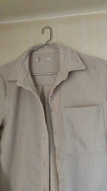 Kaliteli kumaş kalın gömlek - Görsel 5