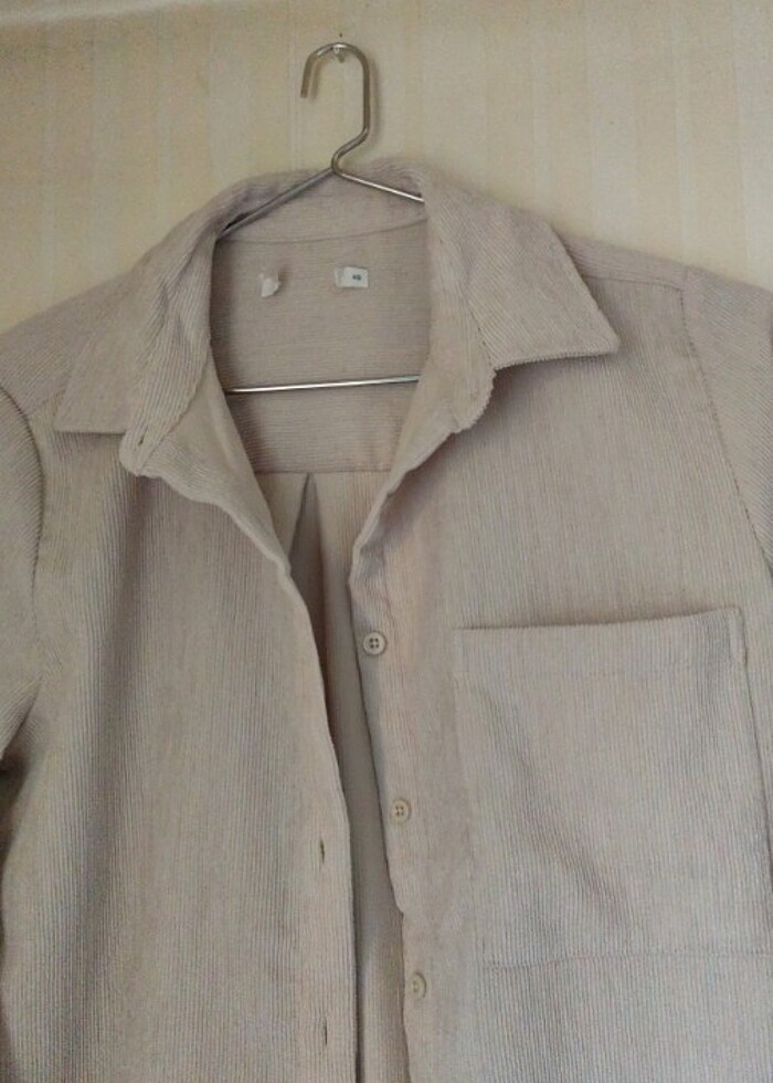 Kaliteli kumaş kalın gömlek - Görsel 5