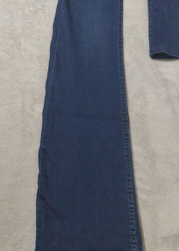 İspanyol Paça Kot Pantolon - Görsel 2