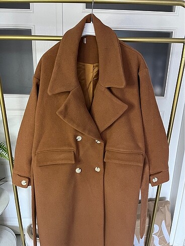 s Beden Oversize kalın kaban