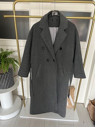Stradivarius Gri kaban