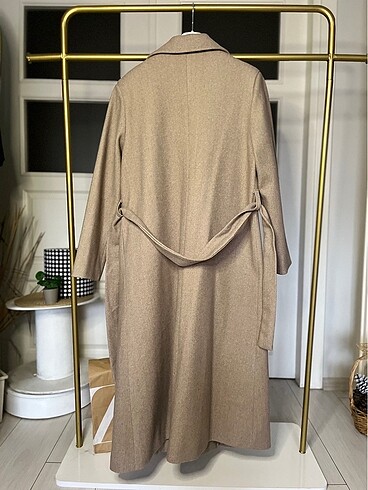 s Beden camel Renk Uzun oversize kaban