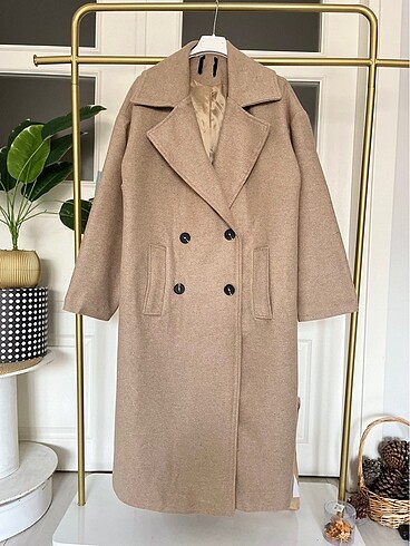 Pull bear oversize kaban ve kahve kaban