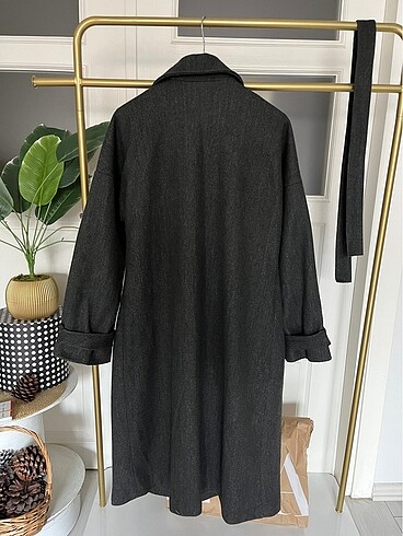 m Beden gri Renk Oversize kaban