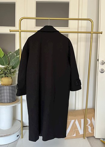 m Beden siyah Renk Siyah oversize Kaban