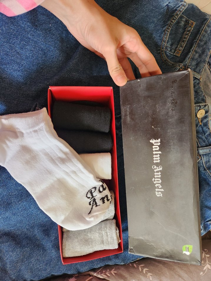 6'lı erkek çorap seti
palm Angels bambu - Görsel 3