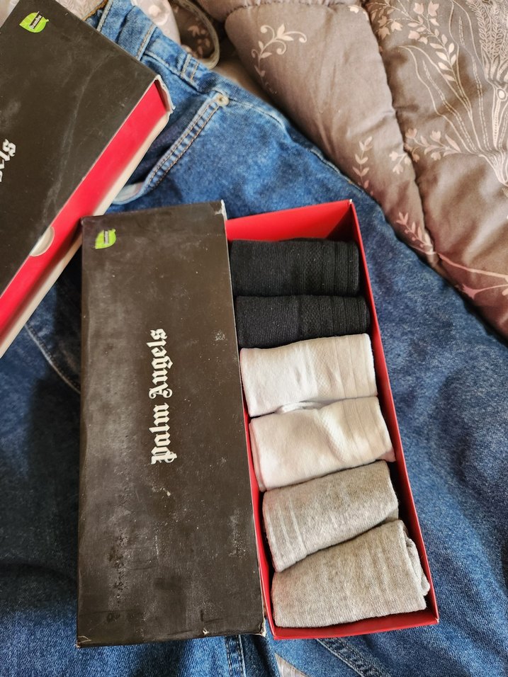 6'lı erkek çorap seti
palm Angels bambu - Görsel 2