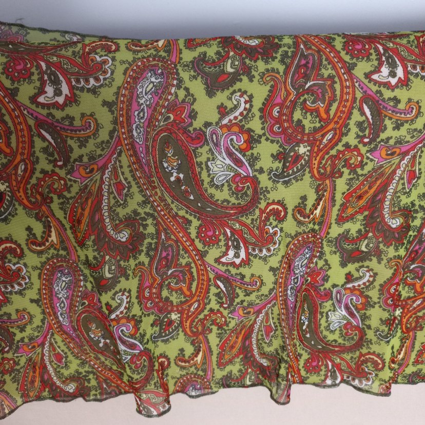 Bohem Çok Renkli Drapeli Kadın Pareo - Görsel 2