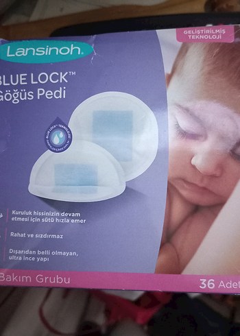 Lansinoh Blue Lock Göğüs Pedi 36'lı - Görsel 2