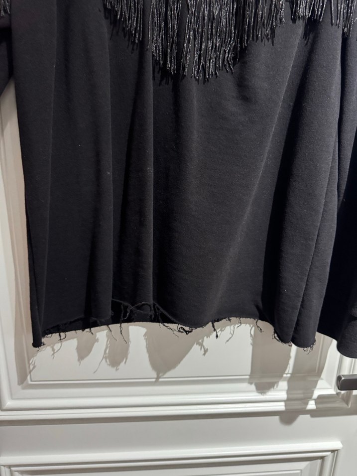 Püsküllü Nakışlı Bohem Kadın Sweatshirt - Görsel 4