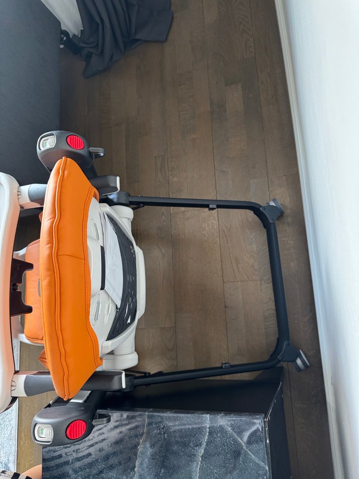 Turuncu peg prego Bebek Mama Sandalyesi - Görsel 3