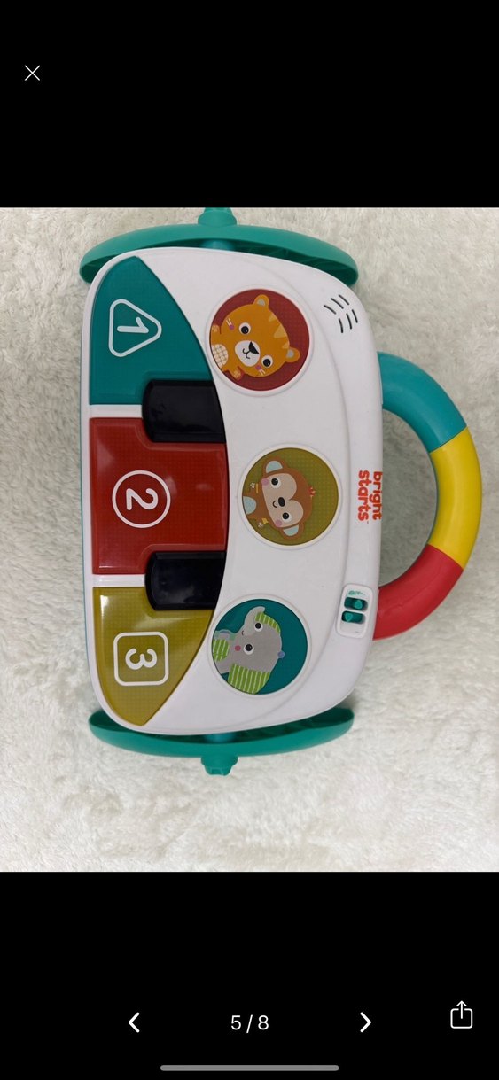 Bright starsts 4'ü 1 Arada Bebek Oyun Halısı ve Müzik Seti - Görsel 5