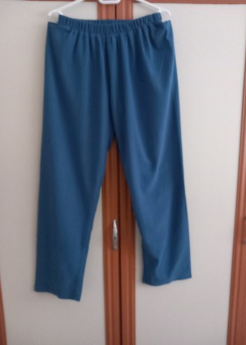 LC Waikiki Mavi Uzun Kollu Midi Tunik ikili takım