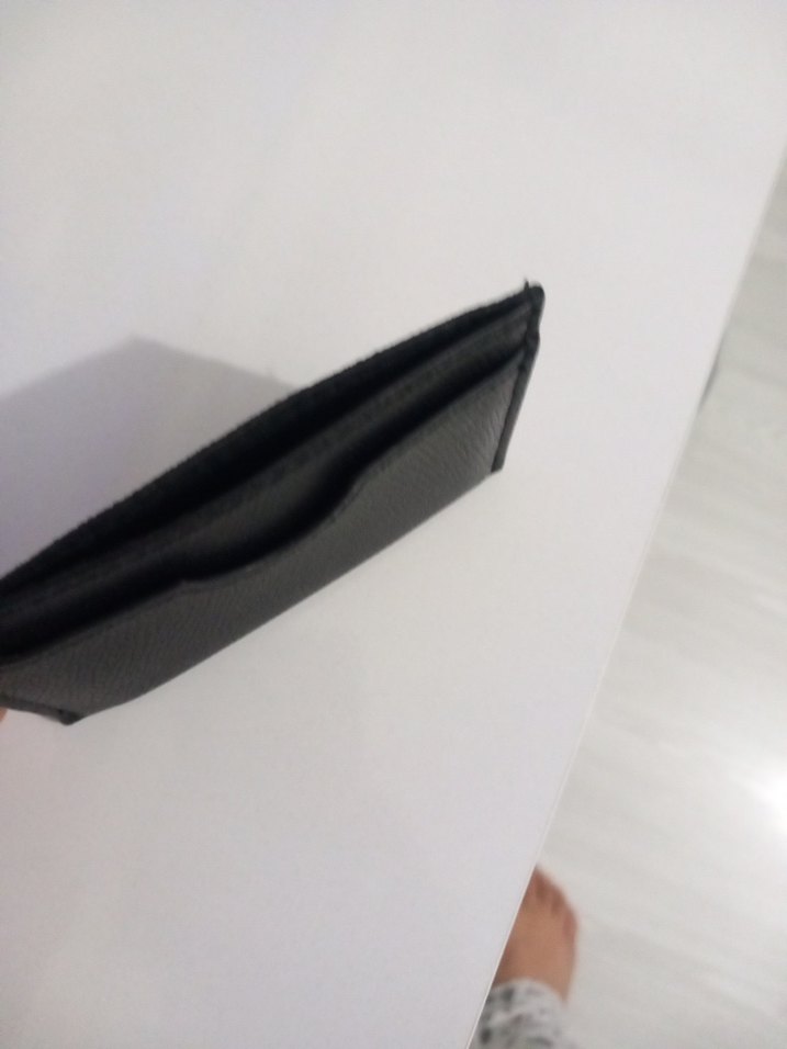 Siyah Minimalist Erkek Cüzdanı - Görsel 2