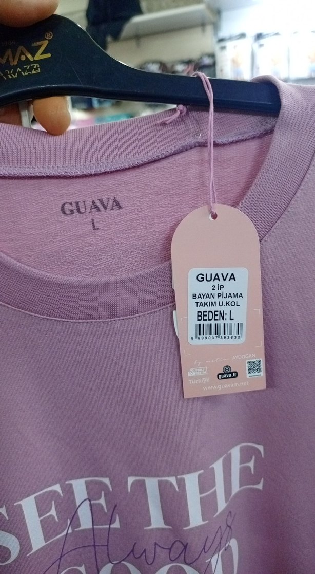 Mor Pamuklu Kadın Sweatshirt - Görsel 4