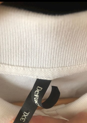 3xlBüyük beden Uzun Kollu Polo Yaka Tişört - Görsel 3