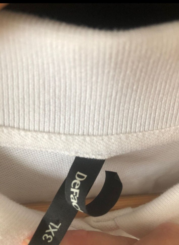 3xlBüyük beden Uzun Kollu Polo Yaka Tişört - Görsel 3