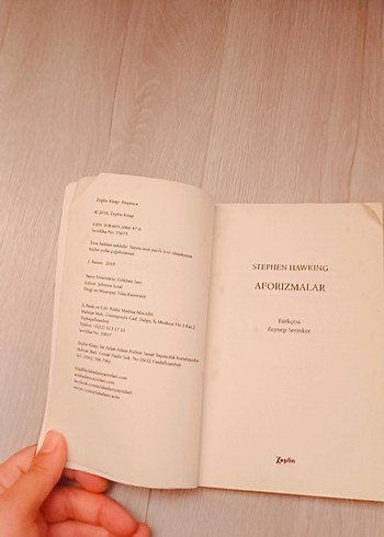 Hawking Aforizmalar Kitabı - Görsel 4