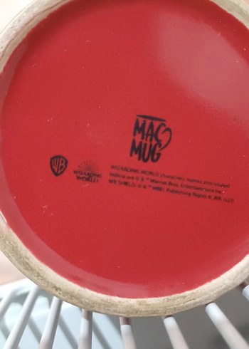 Renkli Kırmızı Hogwarts Kupa - Görsel 2