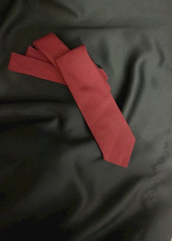 Bordo Erkek Kravat - Görsel 4