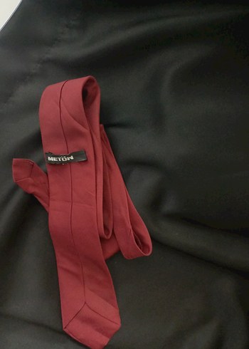 Bordo Erkek Kravat - Görsel 2