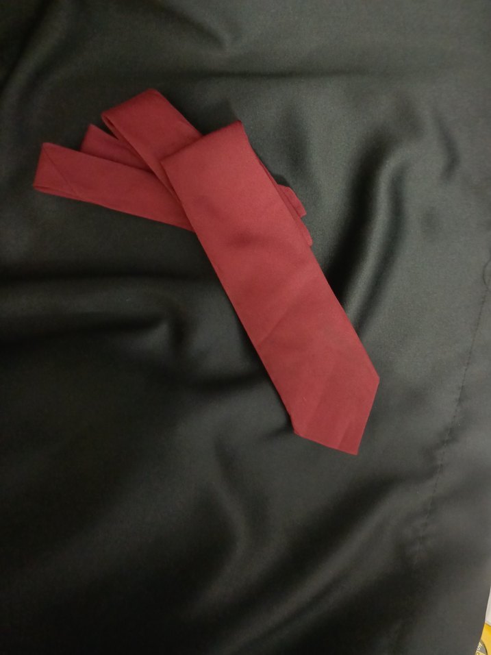 Bordo Erkek Kravat - Görsel 4