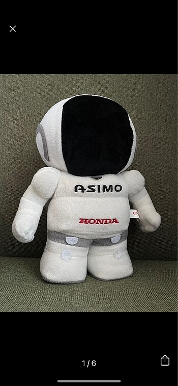 Honda Asimo Robot Peluş