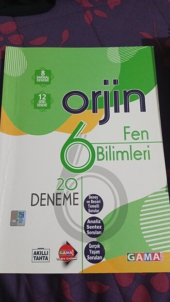  Orjin 6.sinif fen bilimleri3 lu set