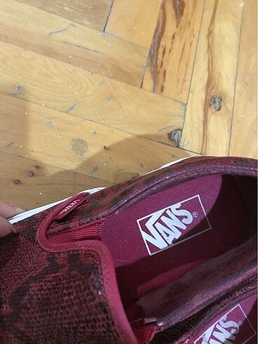 Vans orijinal deri vans
