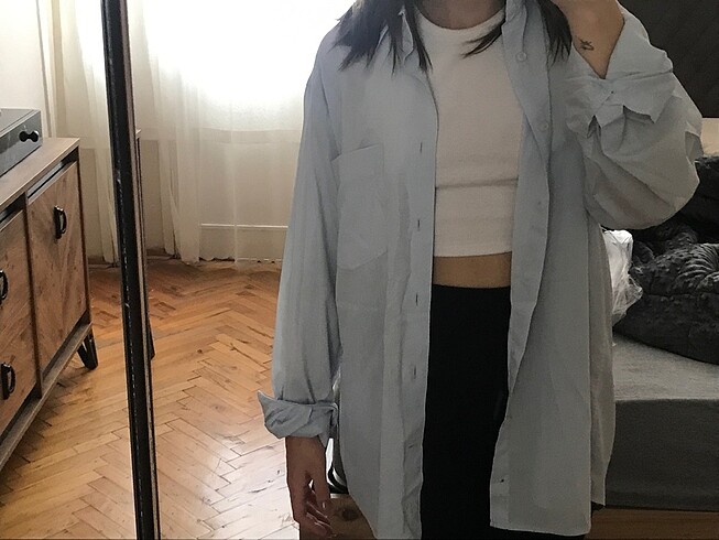 H&M oversize gömlek