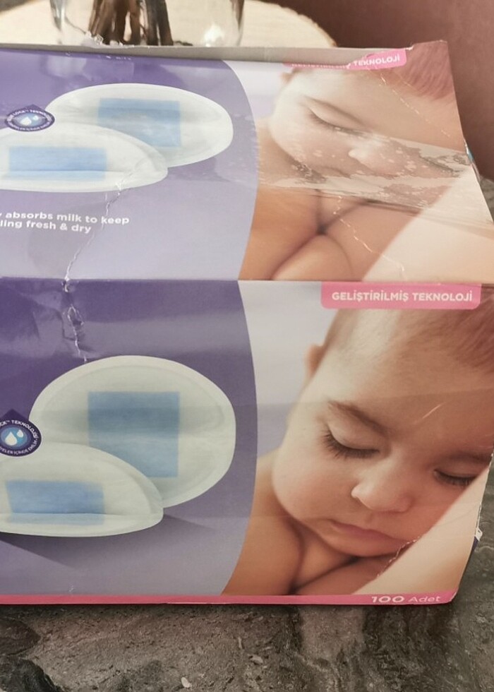 Lansinoh blue lock gögüs pedi 100 lü - Görsel 2