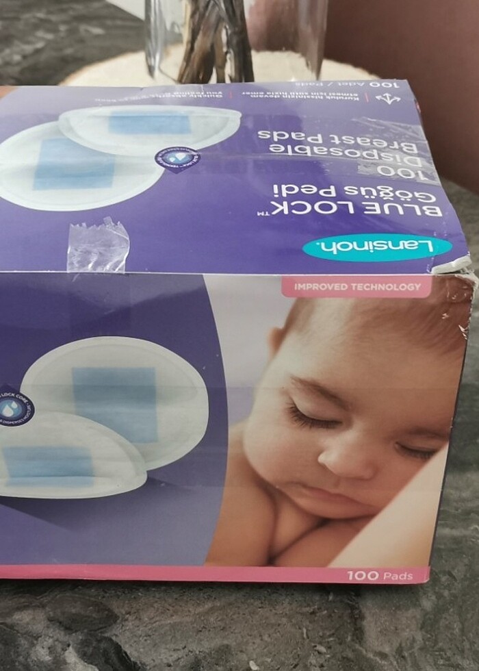Lansinoh blue lock gögüs pedi 100 lü - Görsel 4