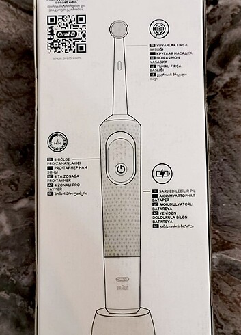 Braun BRAUN ŞARJLI DİŞ FIRÇASI 