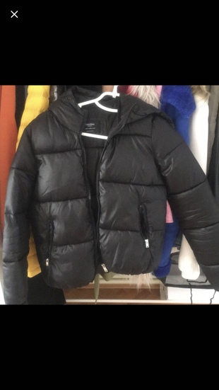 xs Beden Bershka puffy mont