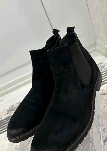 Siyah süet Erkek Sokak Tarzı Bot  orjinal hammer jack - Görsel 2