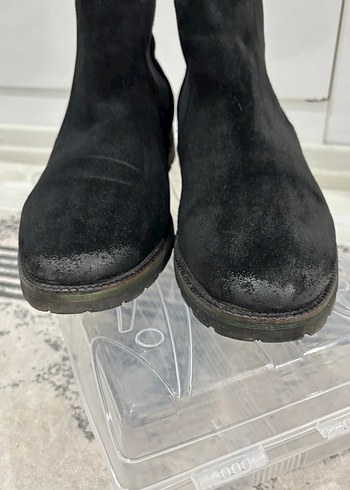 Siyah süet Erkek Sokak Tarzı Bot  orjinal hammer jack - Görsel 3