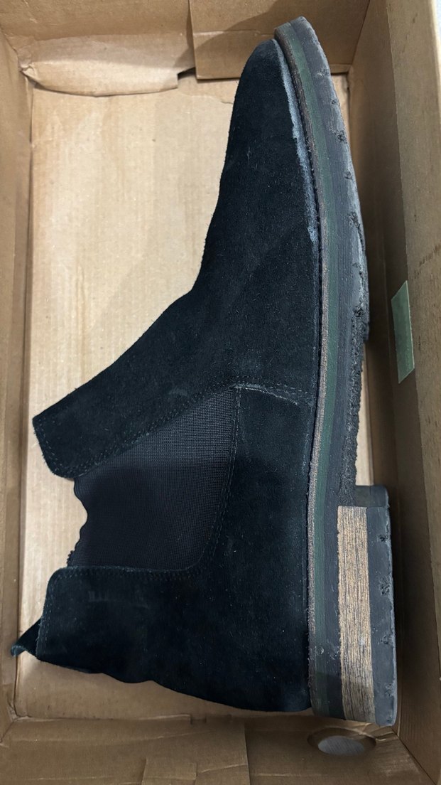 Siyah süet Erkek Sokak Tarzı Bot  orjinal hammer jack - Görsel 4