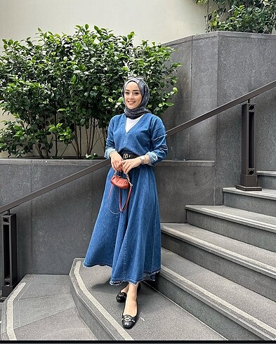 Zara model elbise