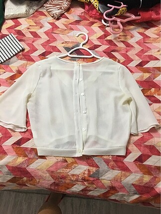 Zara Belde crop tarzı bluz