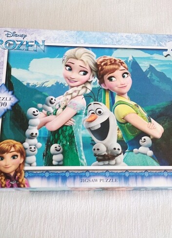  Beden Renk Disney Frozen puzzle 